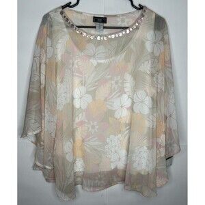 Lark Lane Make Me Blush Women’s Blouse Size Large NWT